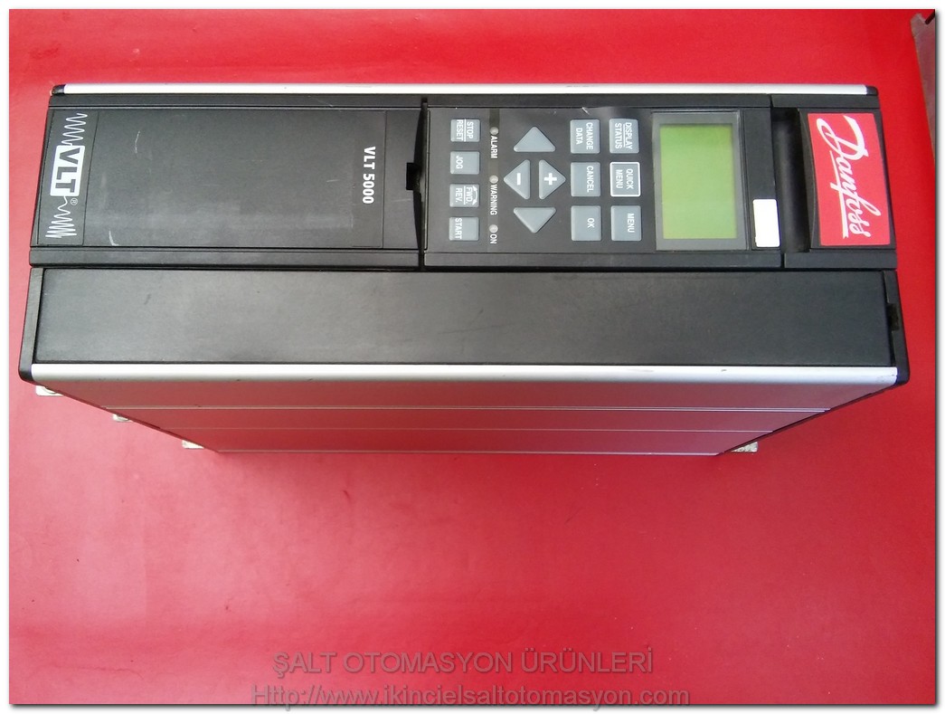 DANFOSS VLT5006PT5B20STR3DLF00A00C0 7,6KVA VLT5006PT VLR 5000 SÜRÜCÜ