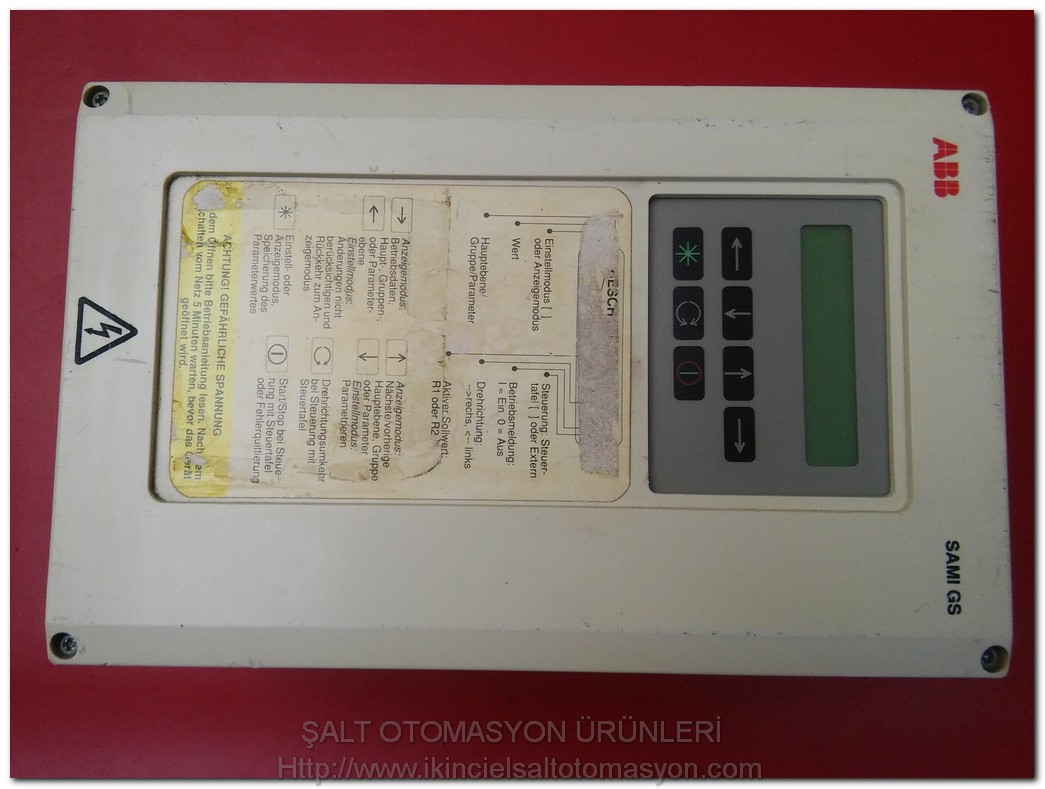 ABB ACS501-006-3-00P200000 SAMİ GS 5,5KW SÜRÜCÜ
