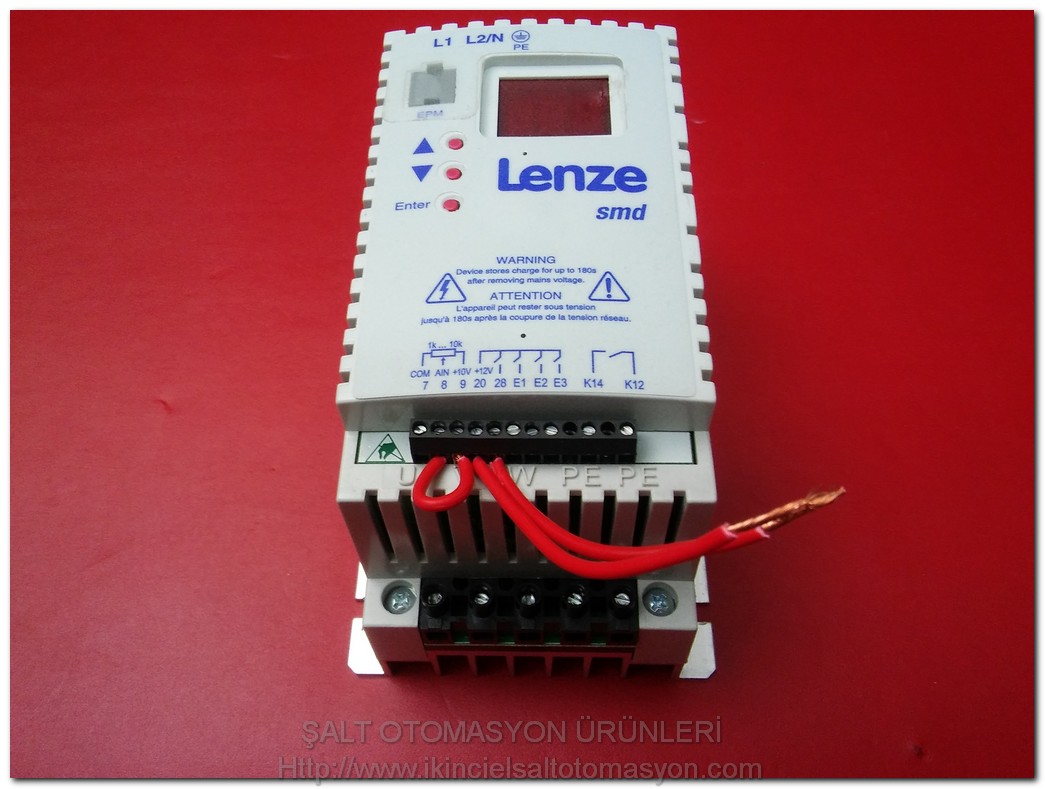LENZE ESMD751X2SFA 0,75KW LENZE SMD SÜRÜCÜ