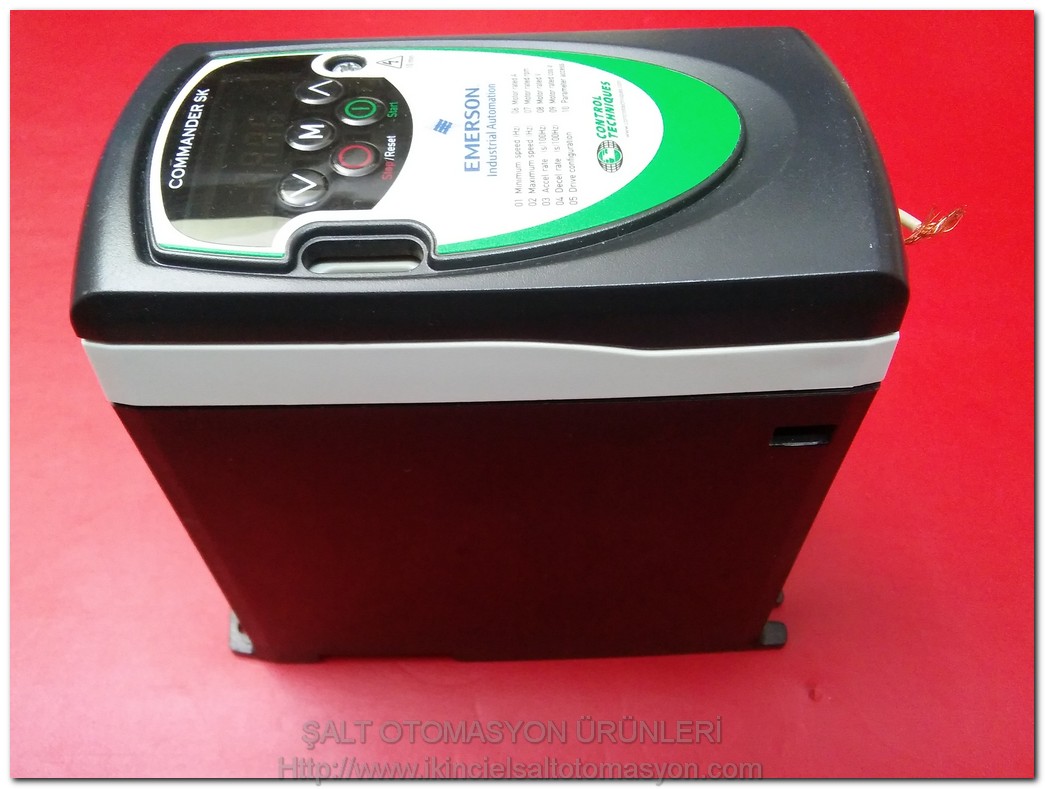 EMERSON SKA1200055 CONTROL TECHNIQUES COMMANDER SK 0,55KW SÜRÜCÜ 1500HZ