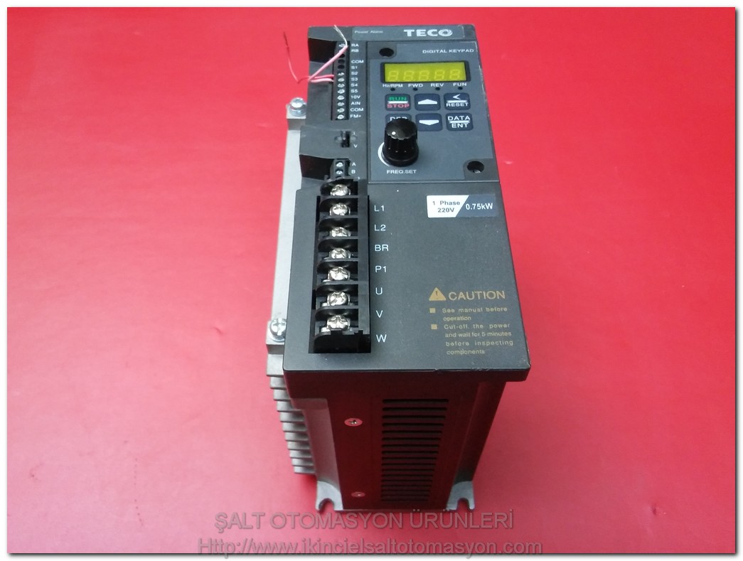 TECO S310-201-H1BCD 0,75KW S310 SÜRÜCÜ INVERTER