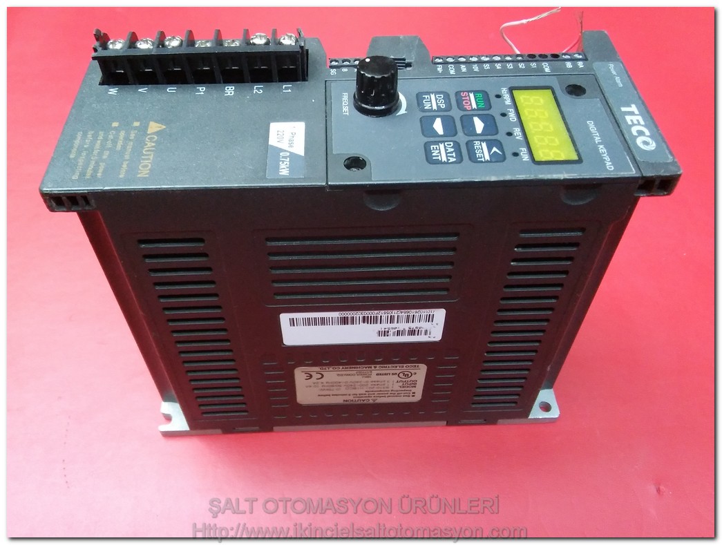 TECO S310-201-H1BCD 0,75KW S310 SÜRÜCÜ INVERTER