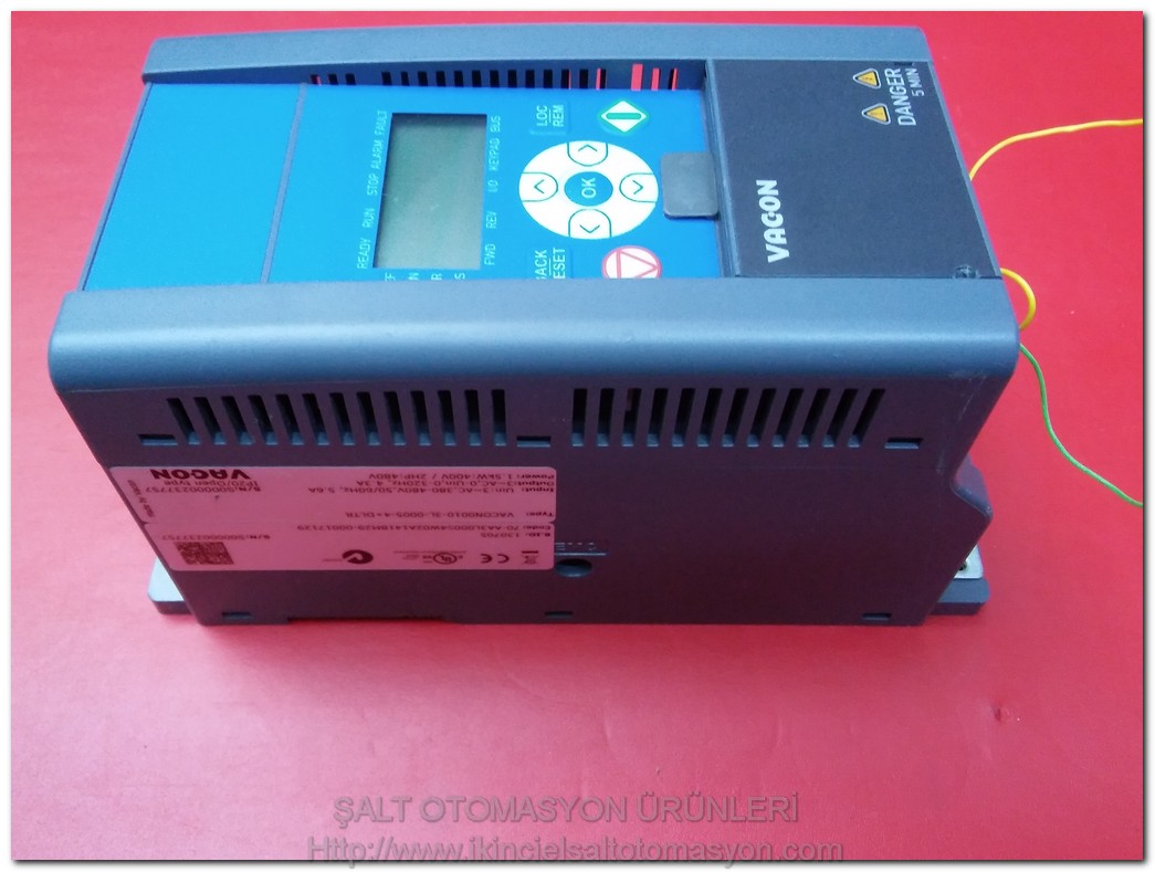 VACON VACON0010-3L-0005-4 DLTR 1,5KW 480V SÜRÜCÜ
