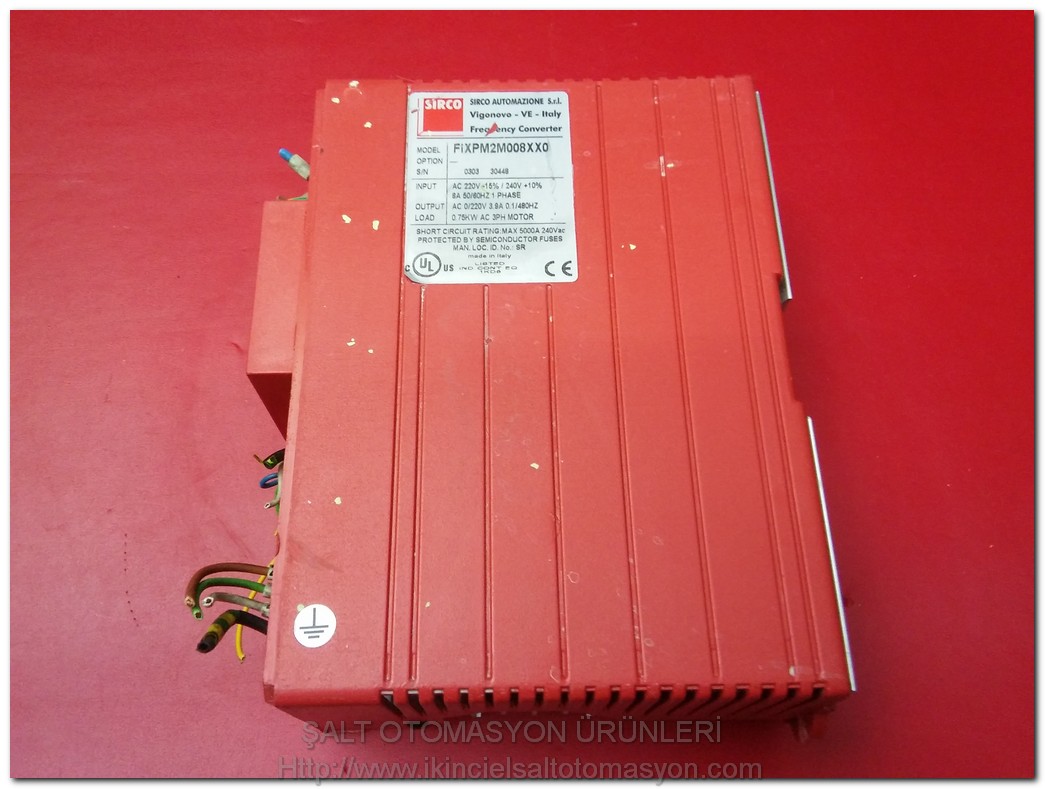 SIRCO FİXPM2M008XX0 0,75KW SÜRÜCÜ