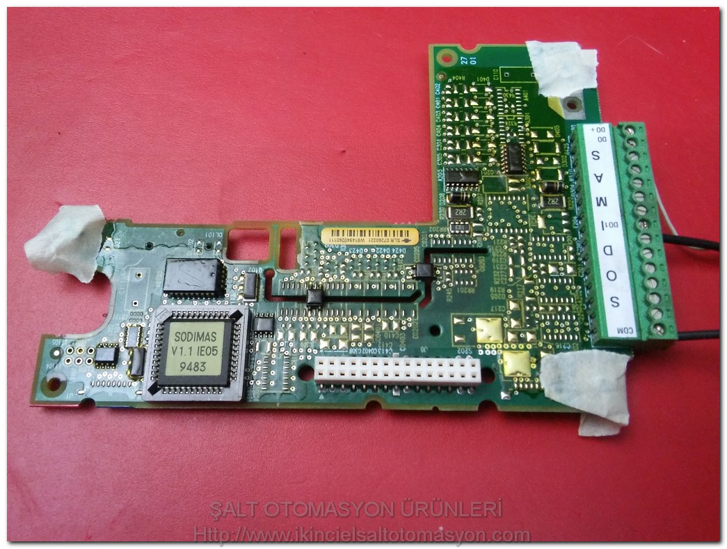 TELEMECANİQUE 03858210131A03 ATV58 ENCODER KARTI ALTİVAR58 ALTİVAR 58 ATV58 ATV 58 ENCODER KARTI SLR07110193 W814940260111