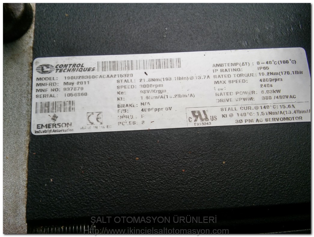 190U2B300CACAA215320 SP2402 EMERSON