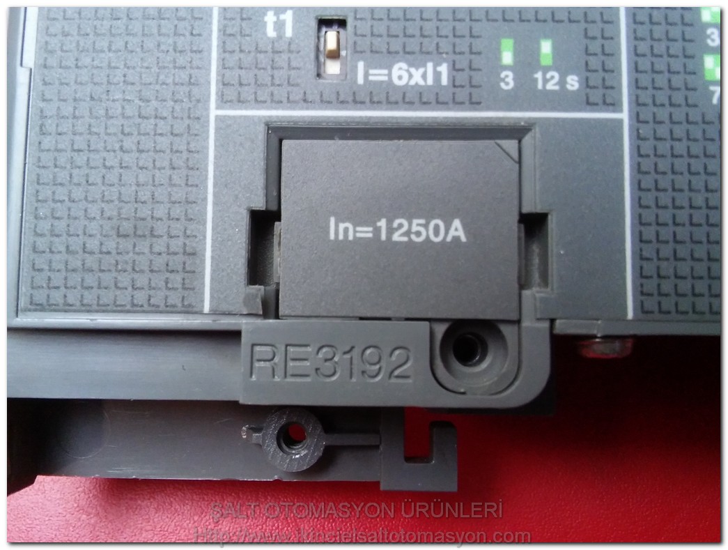 ABB SACE PR231 P S N 51491641934 0X030 1250A TERMİK SAHASI