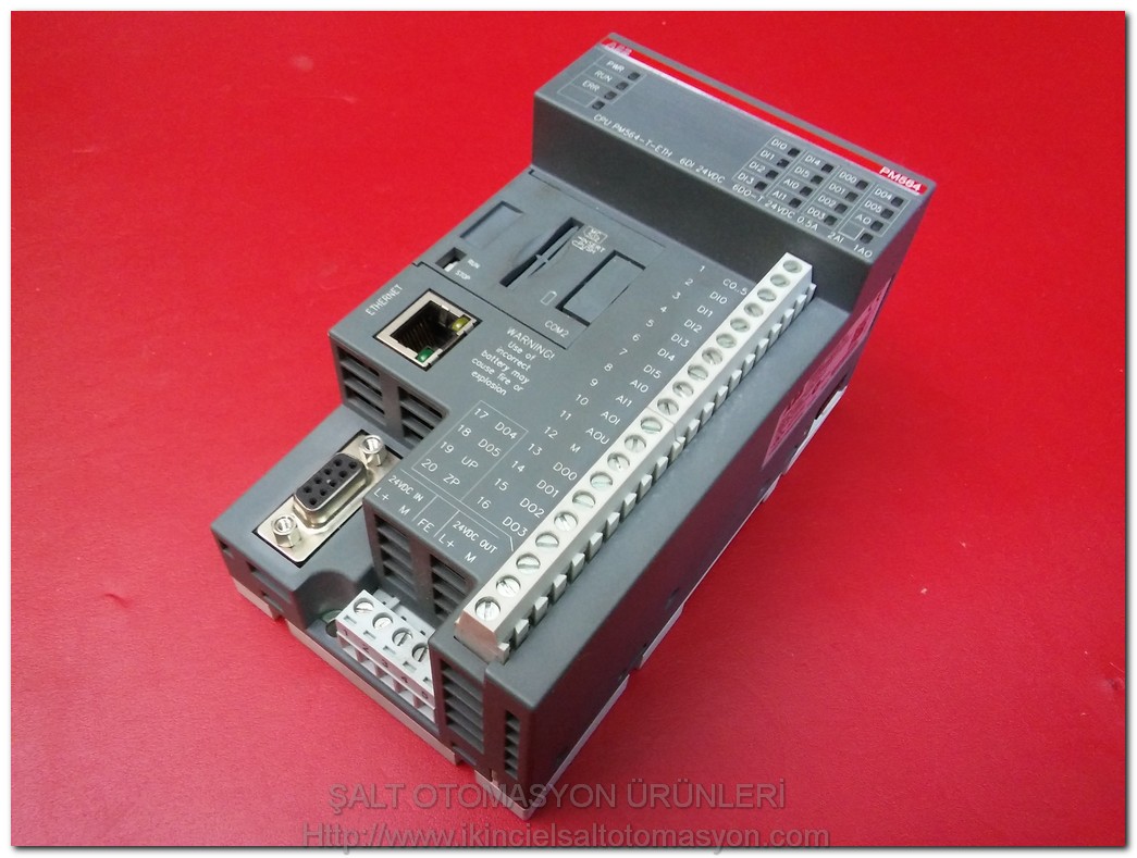 ABB PM564 PM564-T-ETH A5 CPU PM564-T-ETH 6DI 24VDC 6DO-T