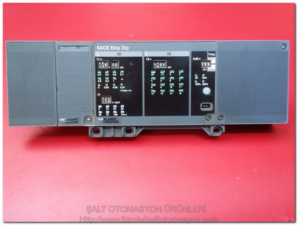 ABB SACE EKİP DİP ALX9931 17450X020 5EU0345 174415040 2500A TERMİK