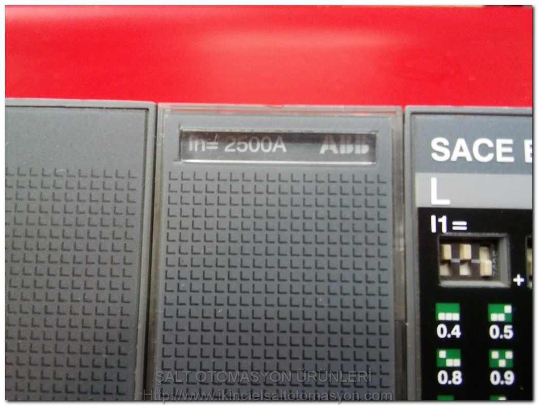 ABB SACE EKİP DİP ALX9931 17450X020 5EU0345 174415040 2500A TERMİK
