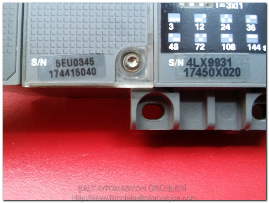 ABB SACE EKİP DİP ALX9931 17450X020 5EU0345 174415040 2500A TERMİK