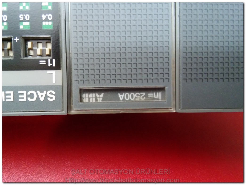 ABB SACE EKİP DİP ALX9931 17450X020 5EU0345 174415040 2500A TERMİK