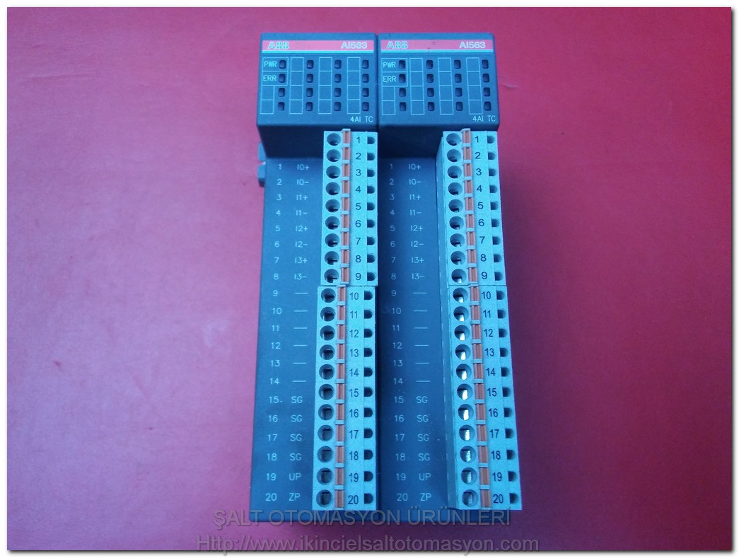 ABB AI563 1TNE968902R1103 ANALOG INPUT MODULE PLC EK MODÜL
