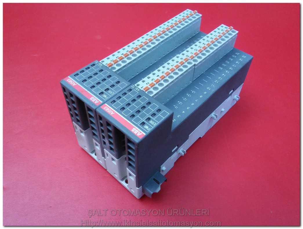 ABB AI563 1TNE968902R1103 ANALOG INPUT MODULE PLC EK MODÜL