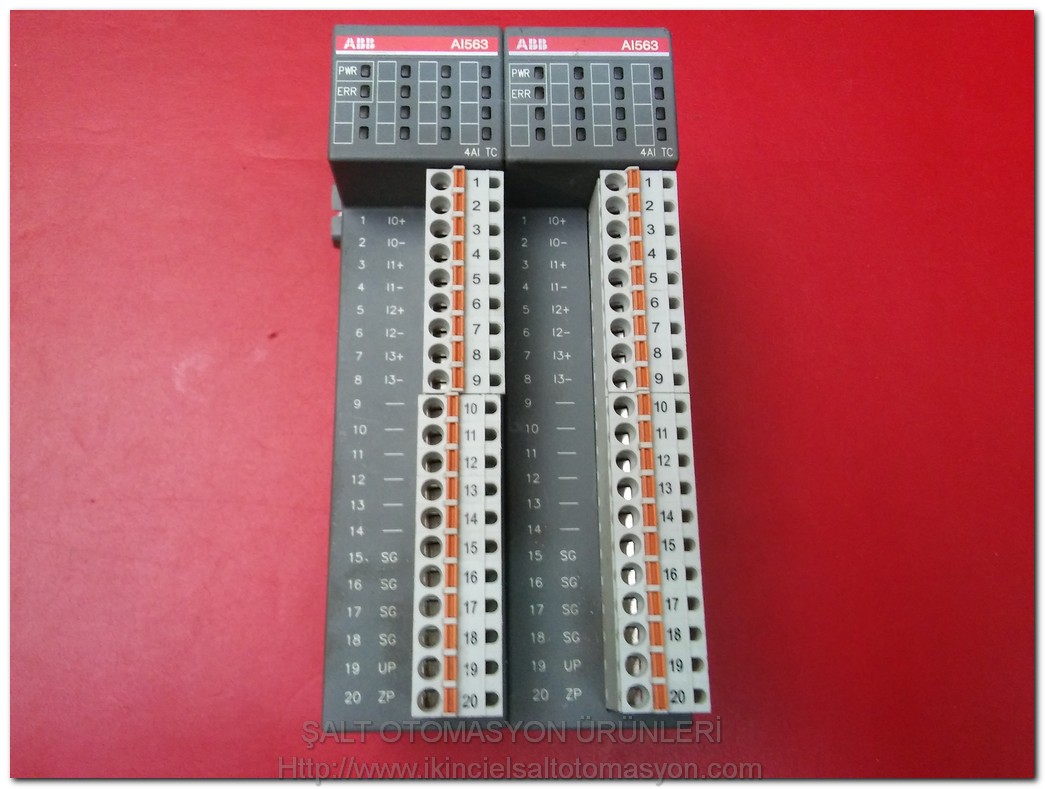 ABB AI563 1TNE968902R1103 ANALOG INPUT MODULE PLC EK MODÜL