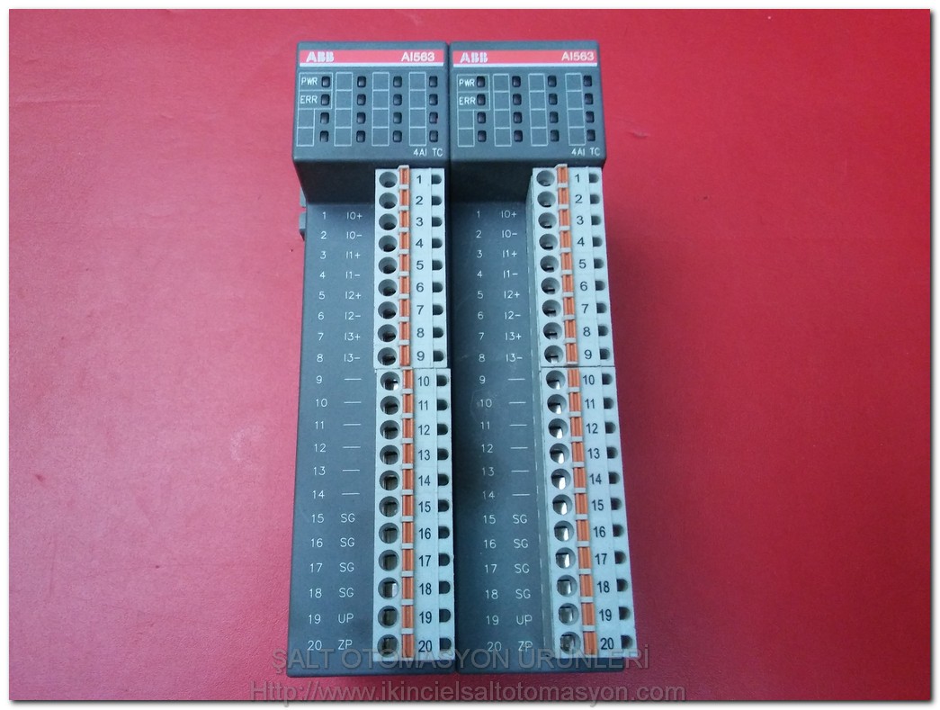 ABB AI563 1TNE968902R1103 ANALOG INPUT MODULE PLC EK MODÜL