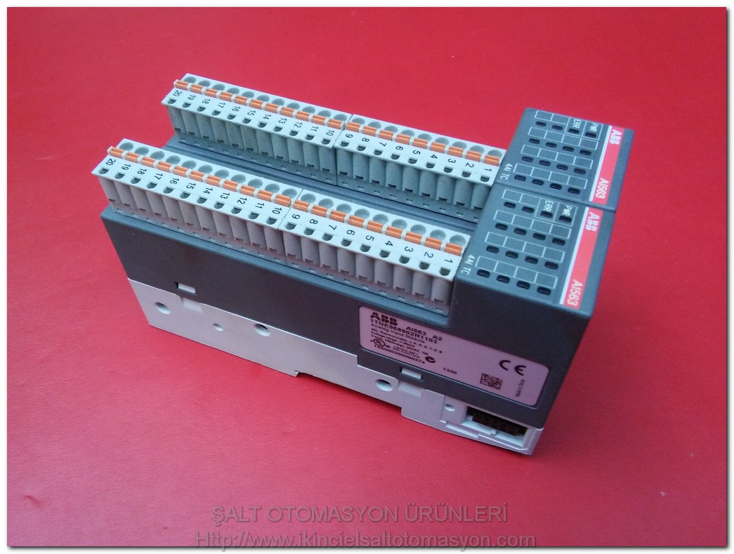 ABB AI563 1TNE968902R1103 ANALOG INPUT MODULE PLC EK MODÜL