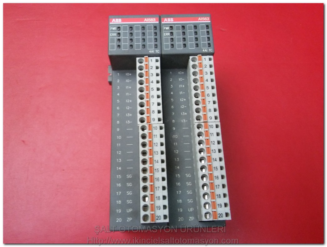 ABB AI563 1TNE968902R1103 ANALOG INPUT MODULE PLC EK MODÜL