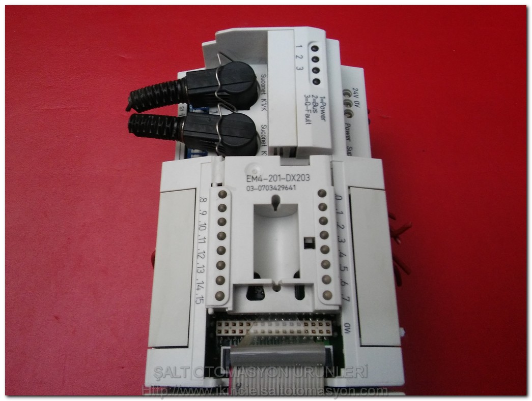 MOELLER EM4-201-DX2 LE4-116-XD105 LE4-116-XD1 PLC VE EK MODÜL TAKIM