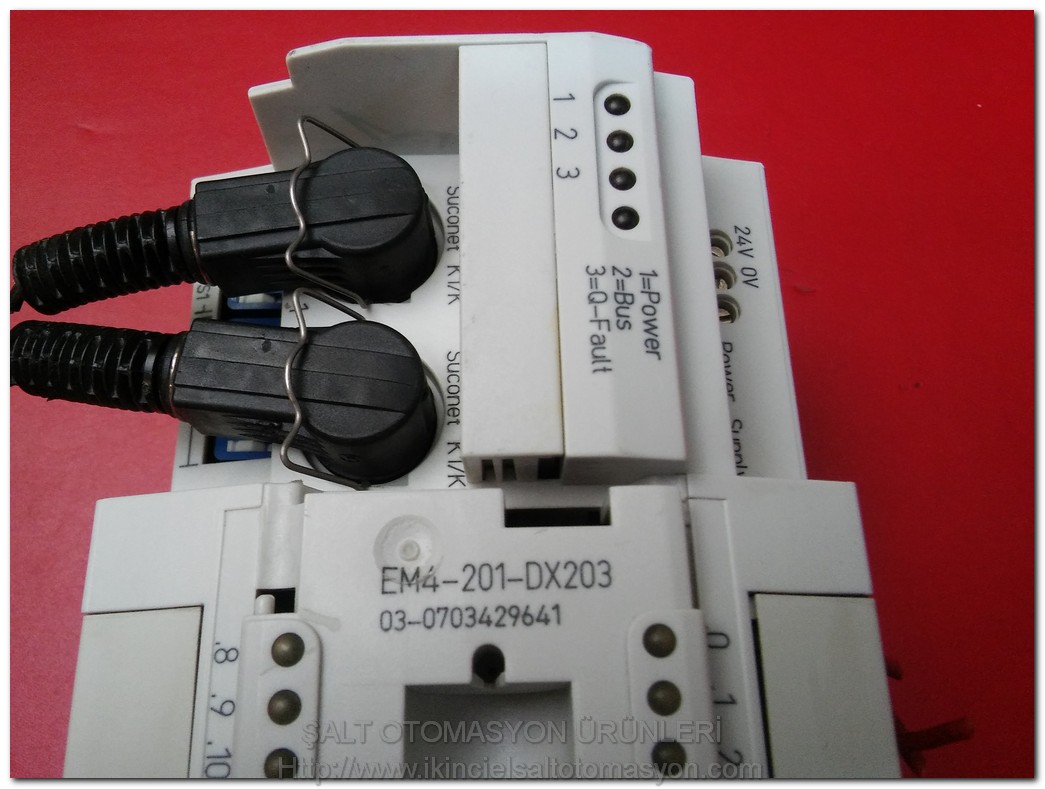 MOELLER EM4-201-DX2 LE4-116-XD105 LE4-116-XD1 PLC VE EK MODÜL TAKIM