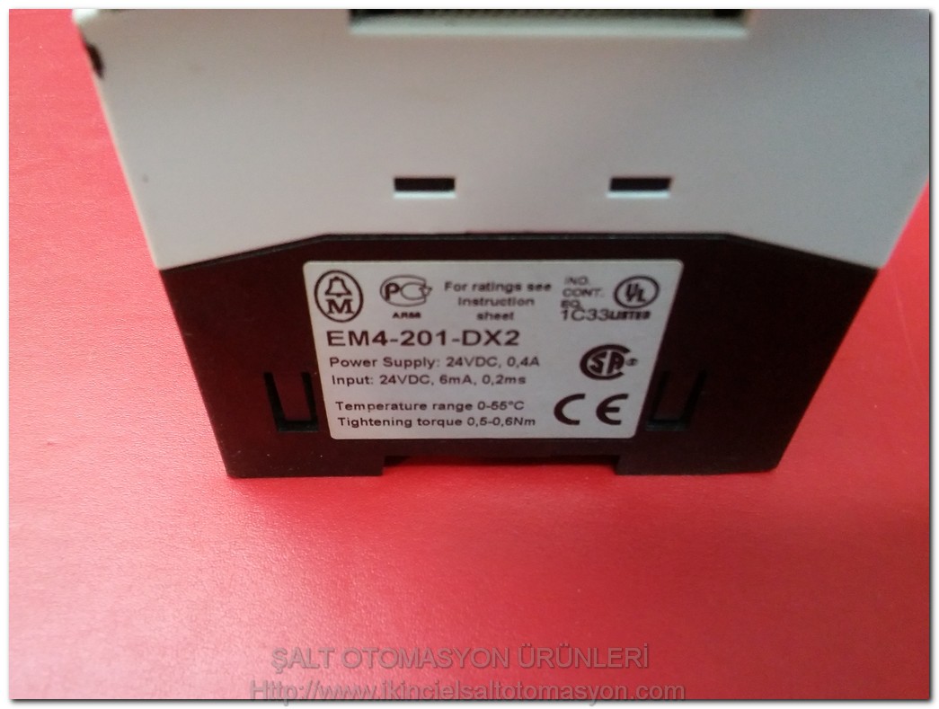 MOELLER EM4-201-DX2 LE4-116-XD105 LE4-116-XD1 PLC VE EK MODÜL TAKIM