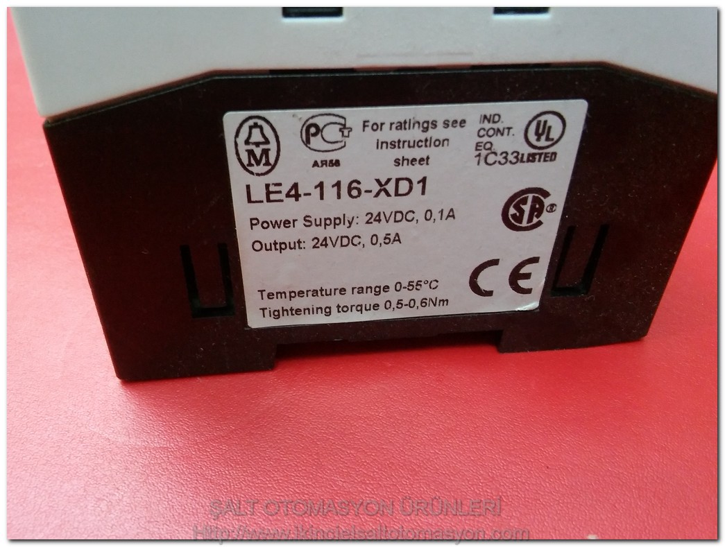 MOELLER EM4-201-DX2 LE4-116-XD105 LE4-116-XD1 PLC VE EK MODÜL TAKIM