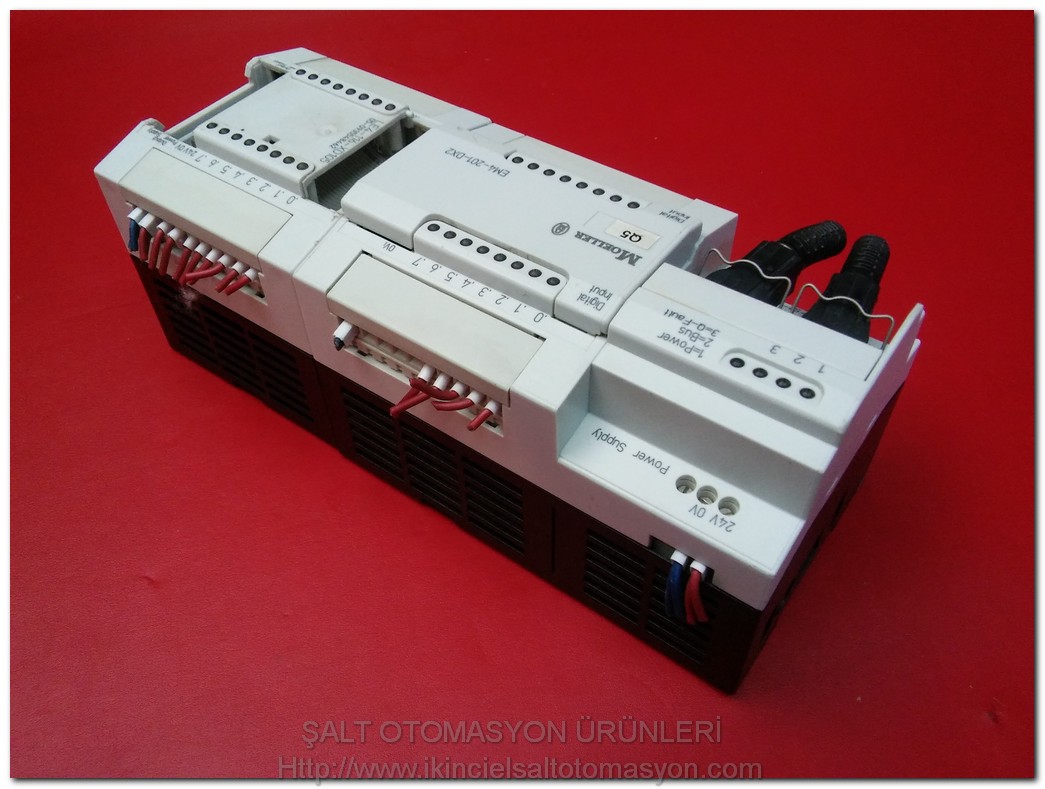 MOELLER EM4-201-DX2 LE4-116-XD105 LE4-116-XD1 PLC VE EK MODÜL TAKIM