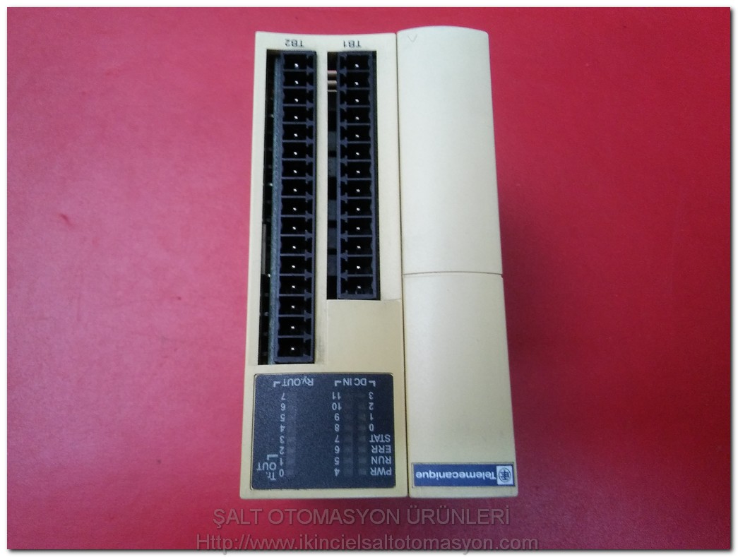 SCHNEİDER TWDLMDA20DRT TWİDO DC 12 GİRİŞ DC 8 ÇIKIŞ EK MODÜL