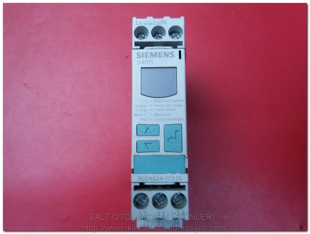 SIEMENS 3UL2202-1A 3UL2202 3UG4624-1CS20 3UG4624 KAÇAK AKIM ALGILAMA RÖLE VE HALKA TAKIM