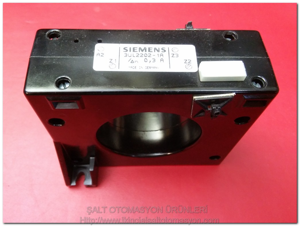 SIEMENS 3UL2202-1A 3UL2202 3UG4624-1CS20 3UG4624 KAÇAK AKIM ALGILAMA RÖLE VE HALKA TAKIM