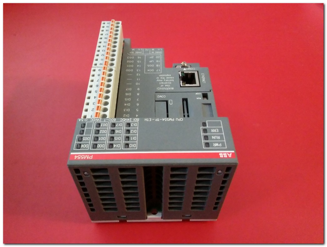 ABB PM554-TP-ETH 1SAP120600R0071 PM554-T A1 CPU DX561 A1 PLC EK MODÜL TAKIM