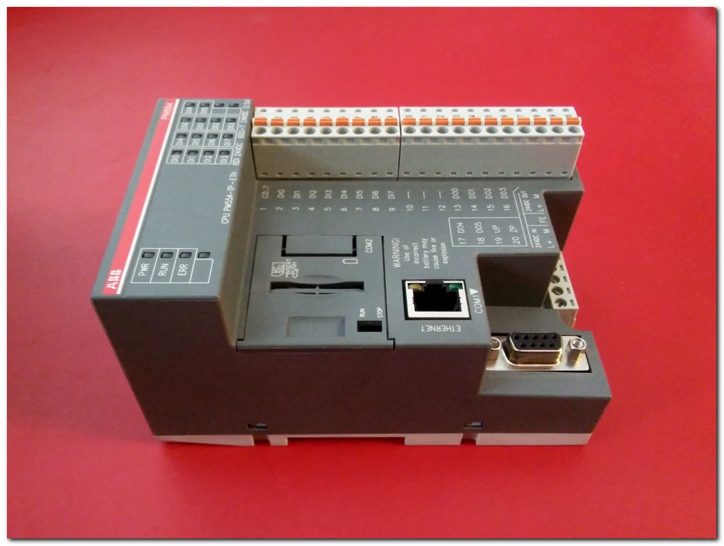 ABB PM554-TP-ETH 1SAP120600R0071 PM554-T A1 CPU DX561 A1 PLC EK MODÜL TAKIM