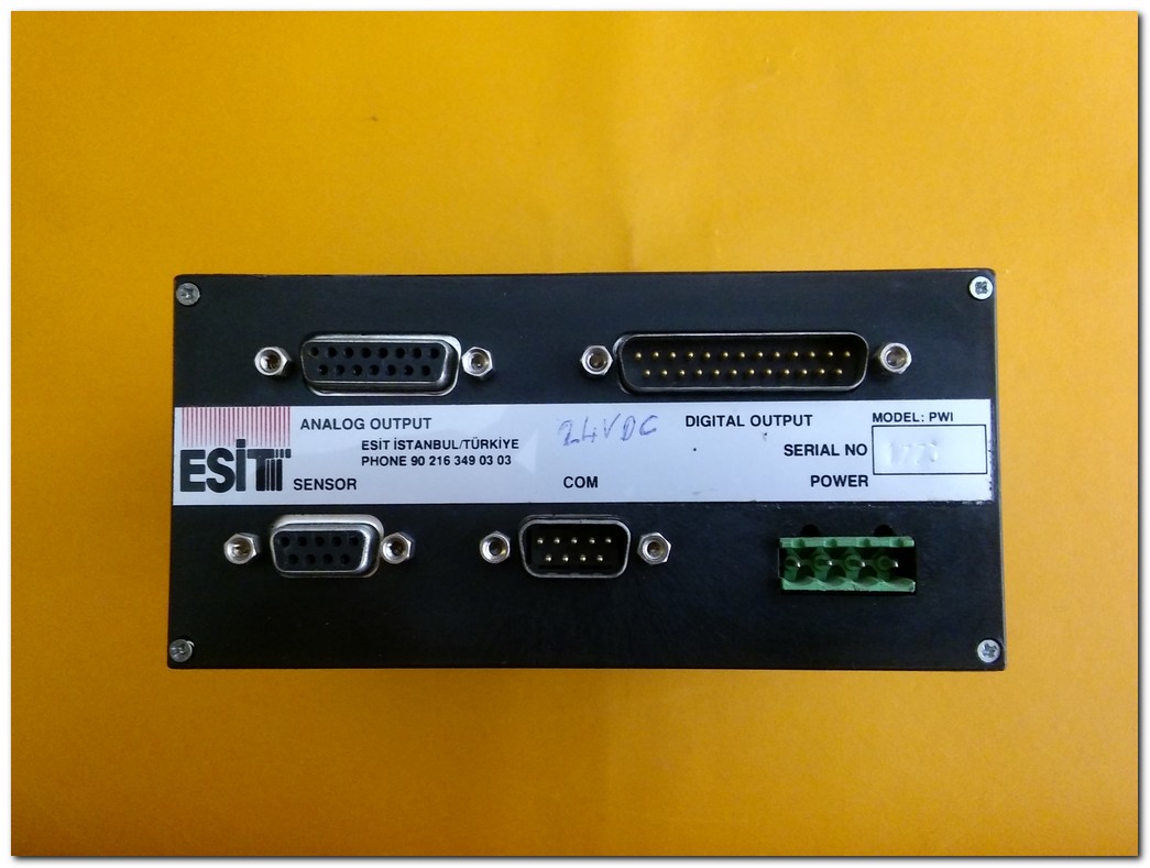 ESİT PWI P PWI-P PANEL TİPİ TARTI KONTROLÖRÜ
