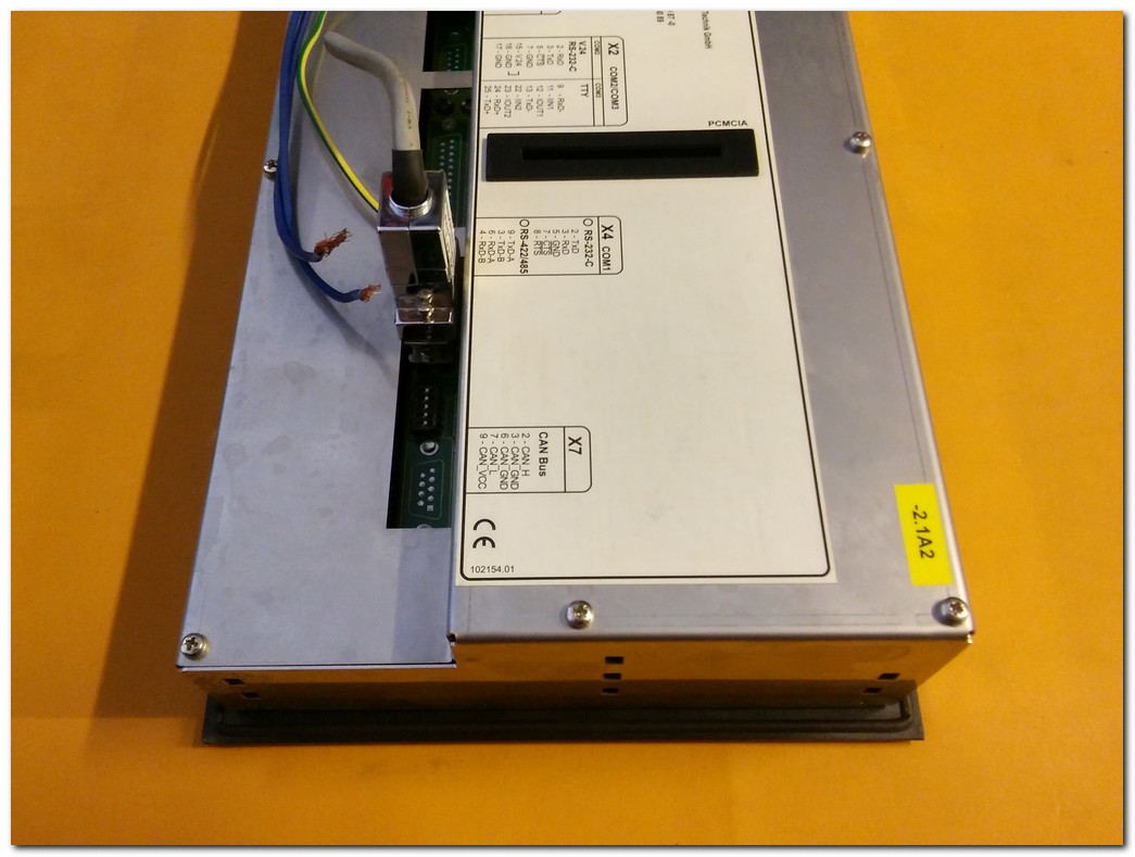 RESOTEC 90 919,02 H37-0104 9091902 EPROTECPOLYMER PROCESSİNG TECHNOLOGY HMI OPERATÖR PANEL