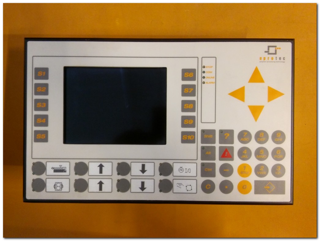 RESOTEC 90 919,02 H37-0104 9091902 EPROTECPOLYMER PROCESSİNG TECHNOLOGY HMI OPERATÖR PANEL