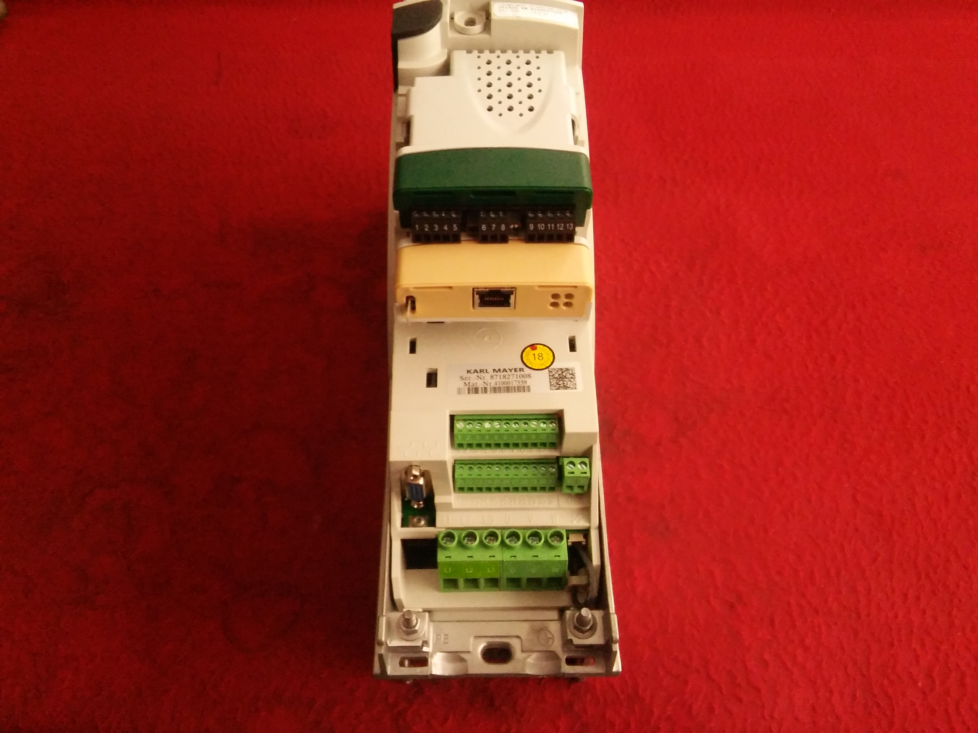 KARL MAYER SP1405-KM SP1405 4100017559 4 KW SÜRÜCÜ CONTROL TECHNIQUES