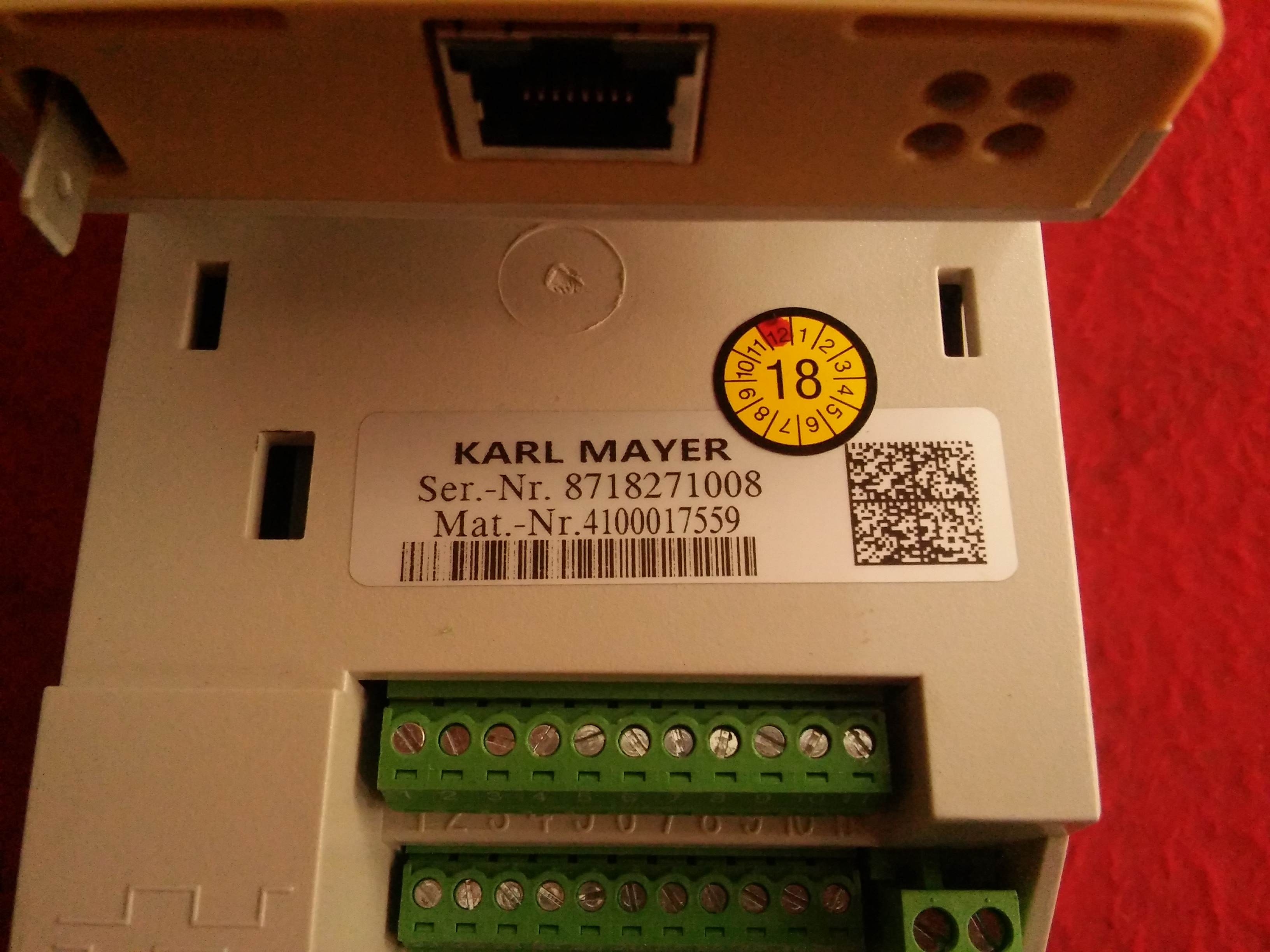 KARL MAYER SP1405-KM SP1405 4100017559 4 KW SÜRÜCÜ CONTROL TECHNIQUES