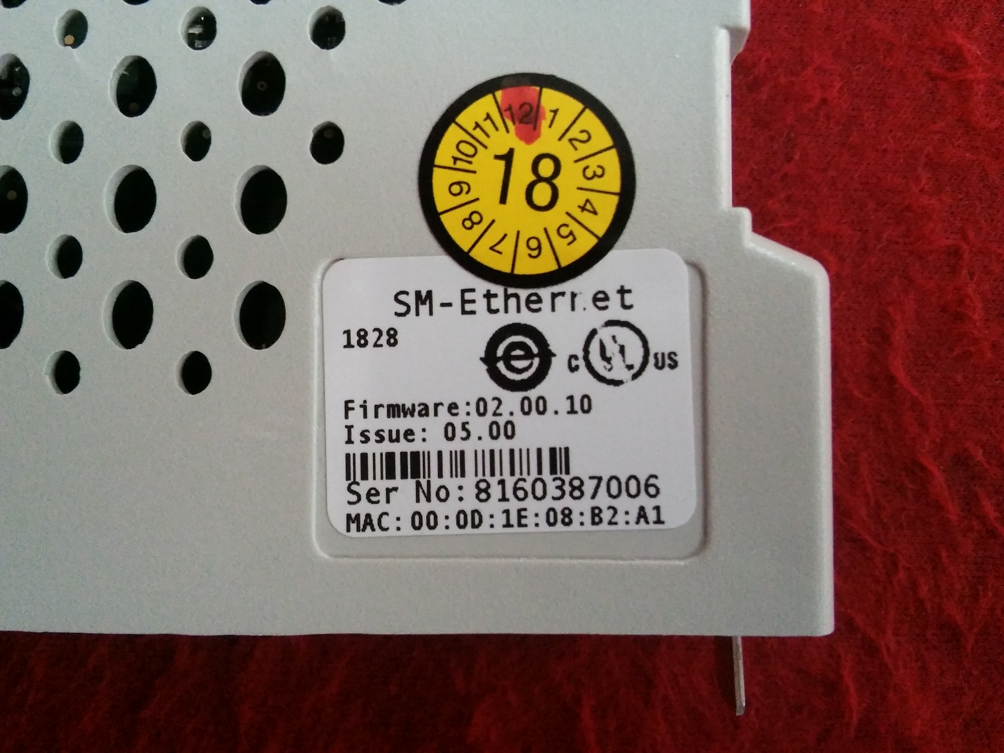 CONTROL TECHNIQUES SM-ETHERNET 1828 MODÜL