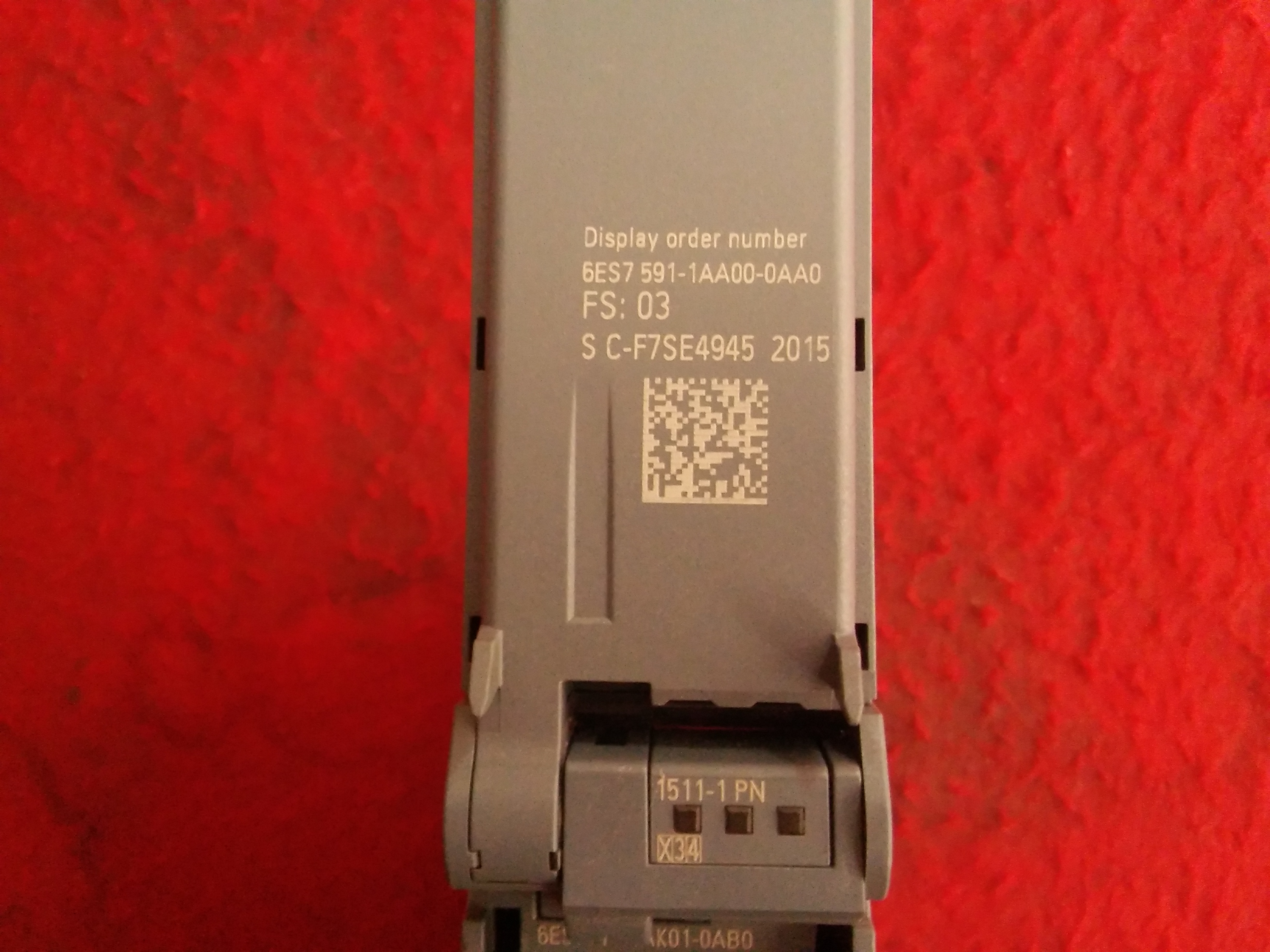SIEMENS 6ES7 511-1AK01-0AB0 6ES7511-1AK01-0AB0 SIMATIC S7-1500 CPU 1511-1 PN PLC