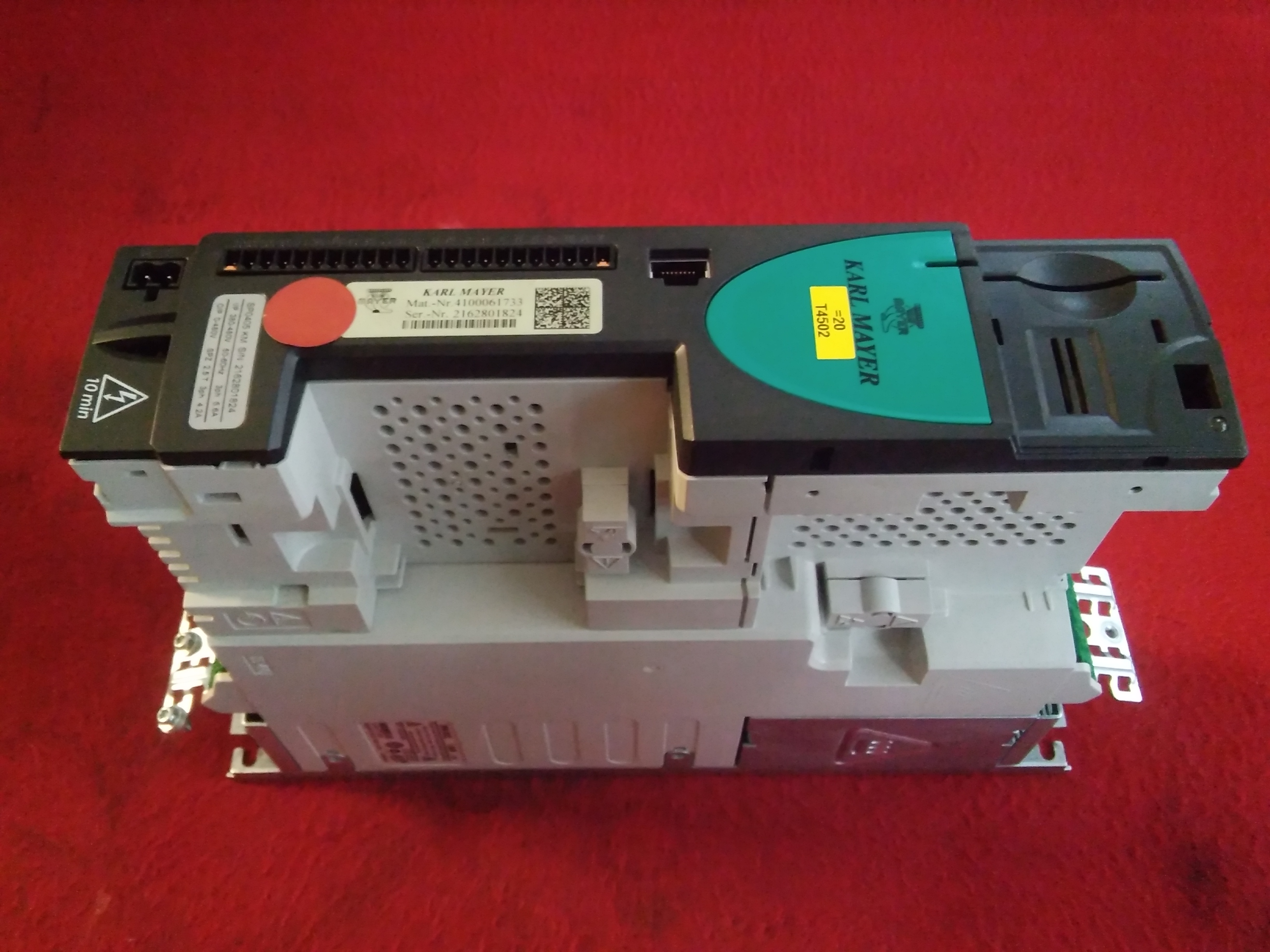 KARL MAYER SP0405 SP0404 SP0403 KM 3098-0052 1,5 KW SÜRÜCÜ CONTROL TECHNIQUES 1,5 KW INVERTER