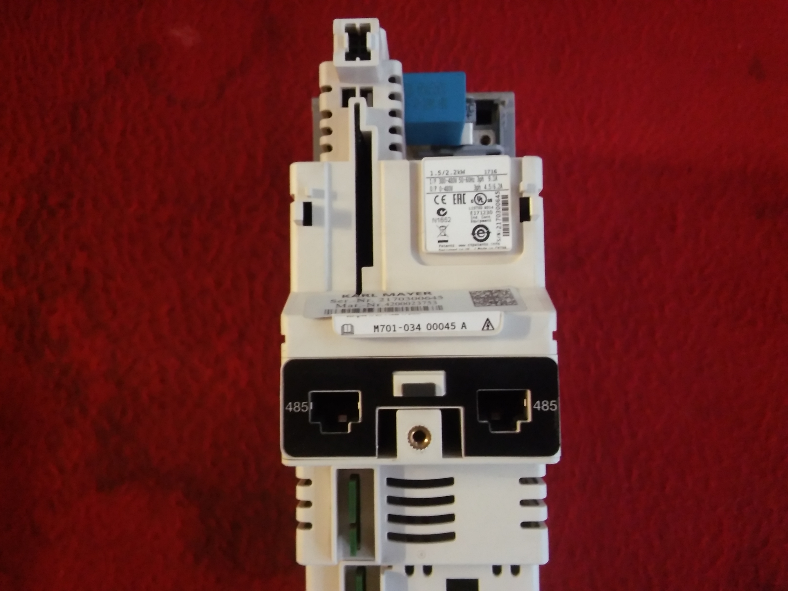 KARL MAYER M701-034 00045 A 2,2KW SÜRÜCÜ CONTROL TECHNIQUES 2,2 KW INVERTER
