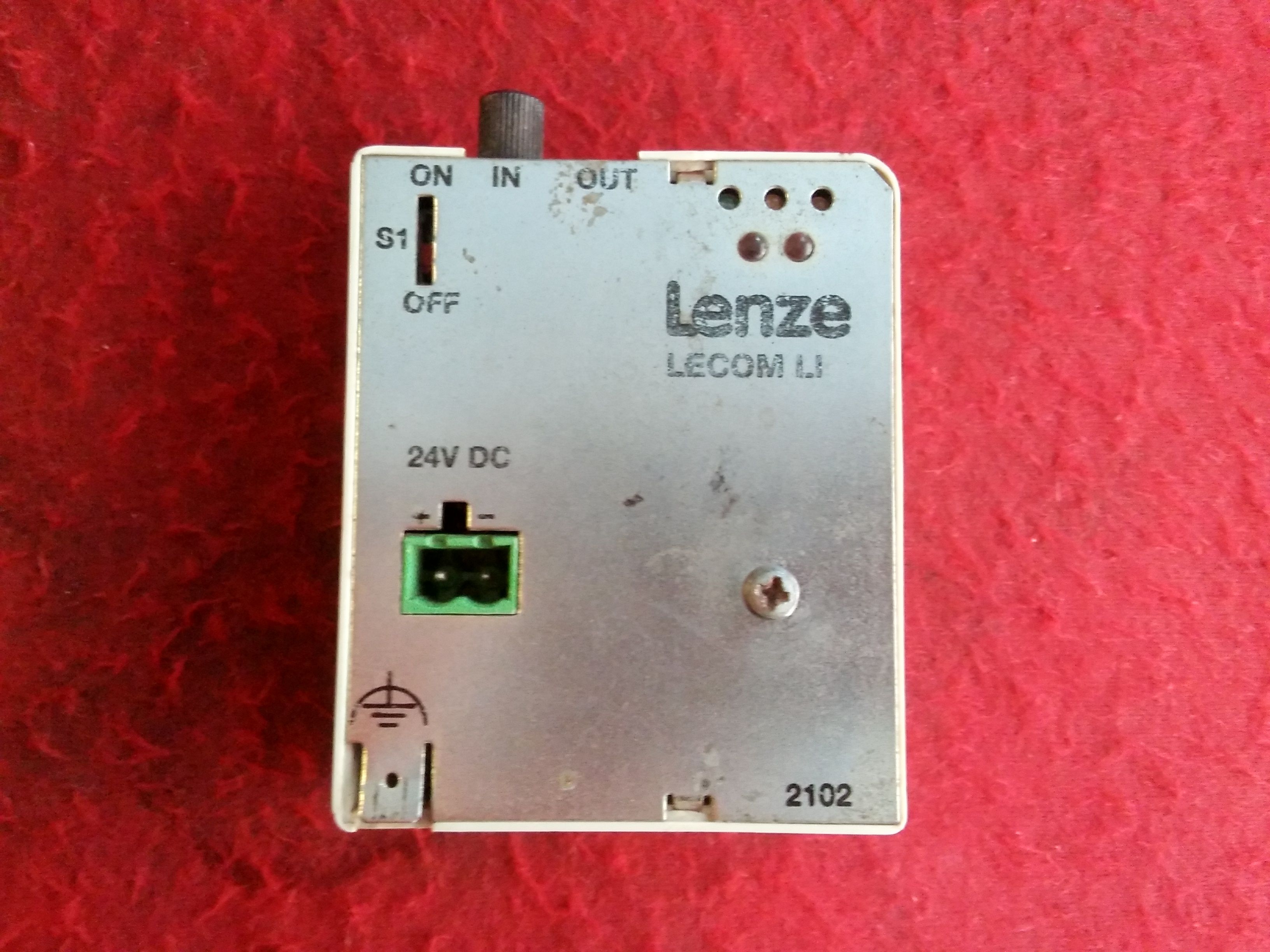 LENZE EMF2102IB-V003 00424852 LECOM LI 2102 MODÜL