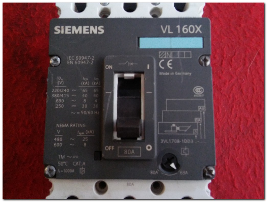 3VL1708-1DD33-0AA0 SIEMENS VL 160X VL160X