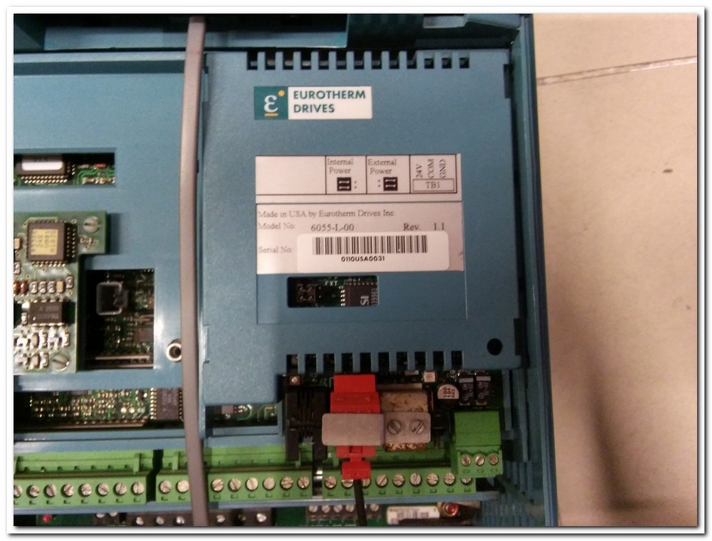 EUROTHERM DRIVES 6055-L-00 PARKER LİNK TECH CARD İletişim Modülü Bağlantısı Techbox