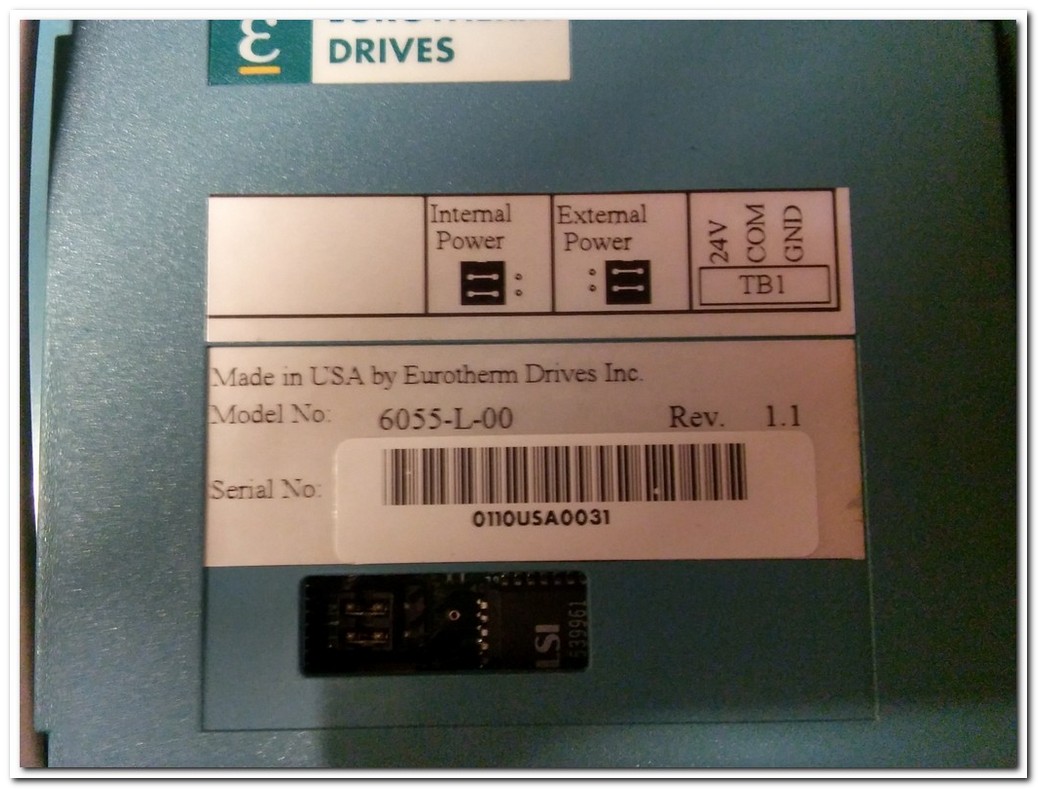 EUROTHERM DRIVES 6055-L-00 PARKER LİNK TECH CARD İletişim Modülü Bağlantısı Techbox