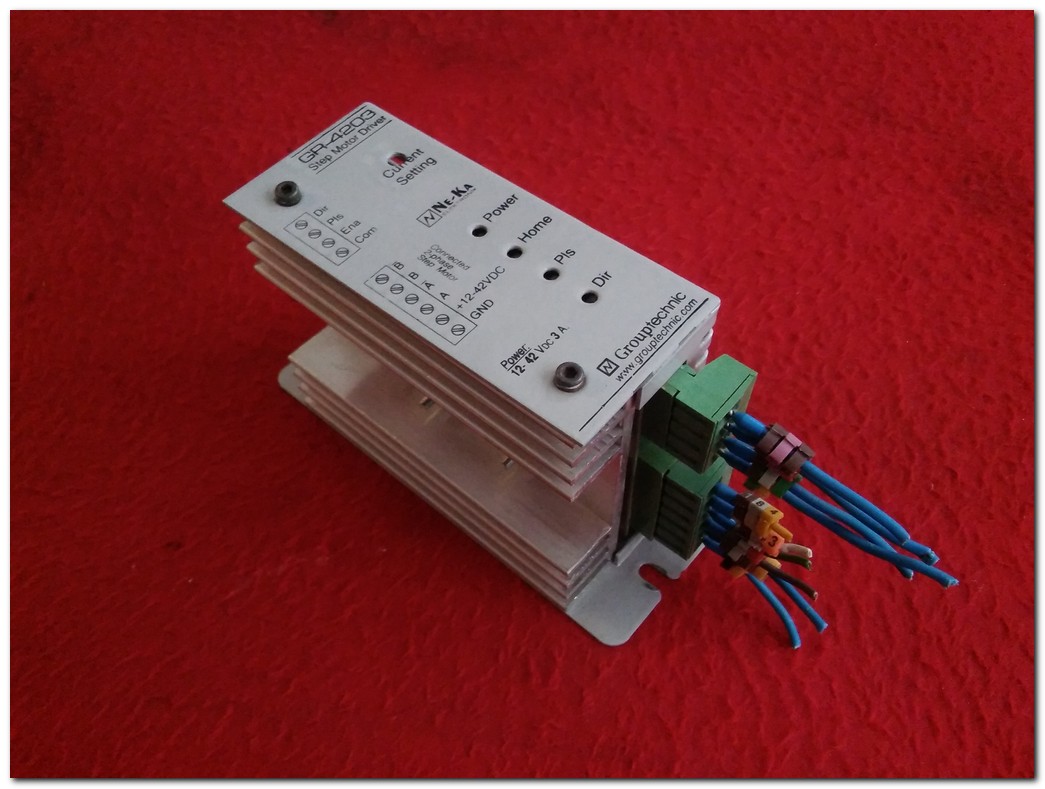 GROUPTECHNİC GR-4203 STEP MOTOR DRIVER NE-KA ELEKTRONİK SÜRÜCÜ