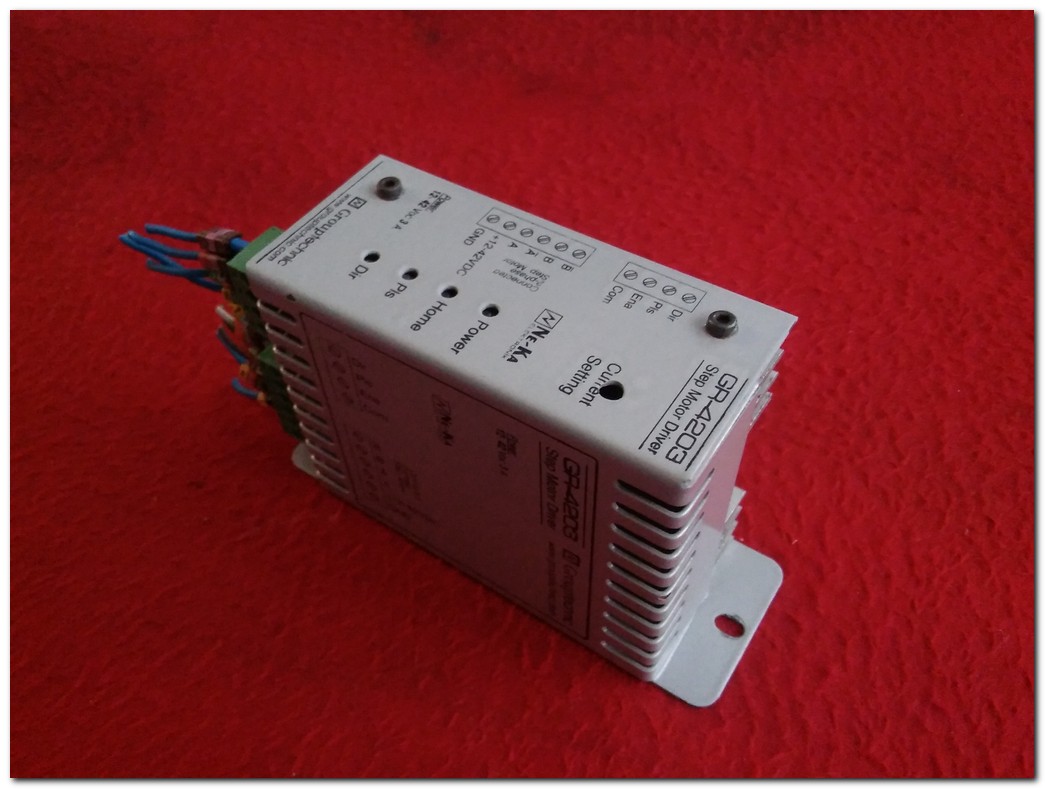 GROUPTECHNİC GR-4203 STEP MOTOR DRIVER NE-KA ELEKTRONİK SÜRÜCÜ