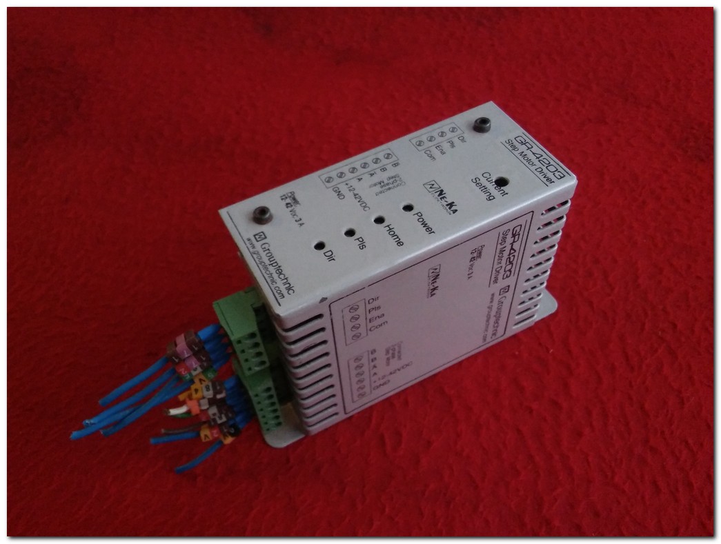 GROUPTECHNİC GR-4203 STEP MOTOR DRIVER NE-KA ELEKTRONİK SÜRÜCÜ
