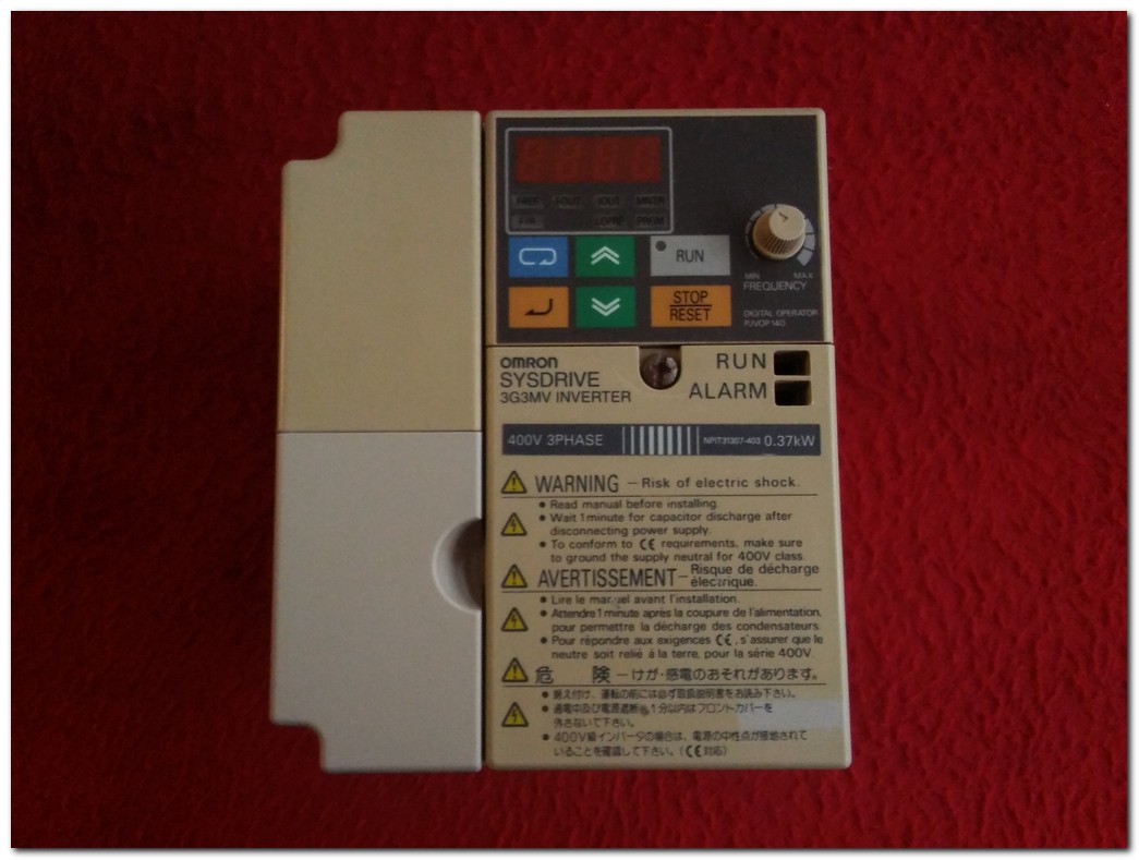 OMRON 3G3MV-A4002 0,37KW SÜRÜCÜ 3G3MV SYSDRIVE 0,37 KW INVERTER
