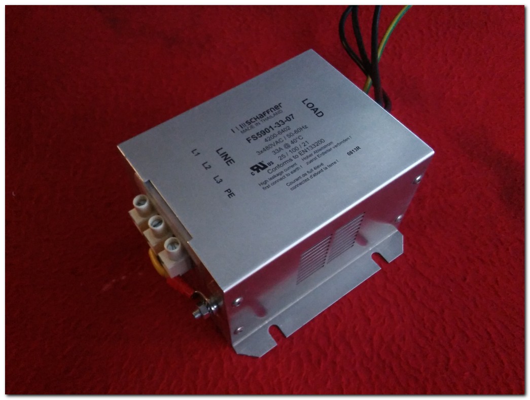 SCHAFFNER FS5901-33-07 4200-6402 LİNE FİLTER HARMONİK FİLTRE